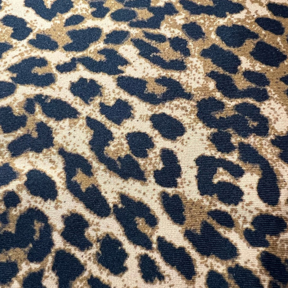 NWT Stone Fox Swim June Knotted Bikini Bottom, Leopard Print, Sahara, size XS - Picture 12 of 15